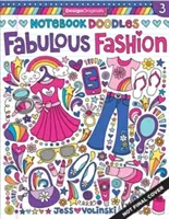 Notebook Doodles Fabulous Fashion: Carte de colorat și activități - Notebook Doodles Fabulous Fashion: Coloring & Activity Book