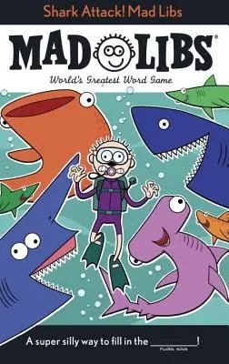 Atac de rechin! Mad Libs - Shark Attack! Mad Libs