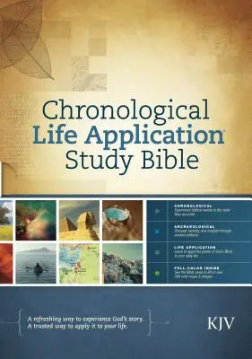 Biblia de studiu cu aplicație cronologică a vieții-KJV - Chronological Life Application Study Bible-KJV