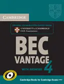 Cambridge Bec 4 Vantage Student's Book cu răspunsuri: Lucrări de examen de la examenele Universității Cambridge ESOL - Cambridge Bec 4 Vantage Student's Book with Answers: Examination Papers from University of Cambridge ESOL Examinations