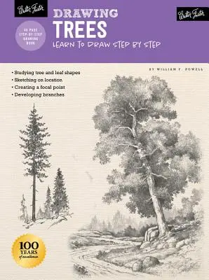 Drawing: Copaci cu William F. Powell: Învață să desenezi pas cu pas - Drawing: Trees with William F. Powell: Learn to Draw Step by Step