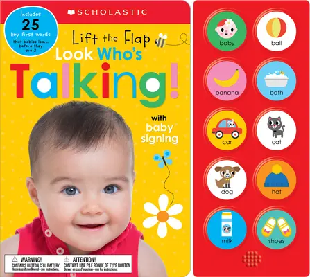 Look Who's Talking! Scholastic Early Learners (Carte cu sunete) - Look Who's Talking!: Scholastic Early Learners (Sound Book)
