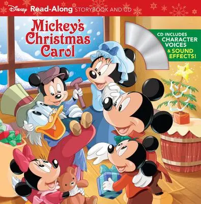 Colindul de Crăciun al lui Mickey: Carte de povești cu citire prelungită [cu CD audio] - Mickey's Christmas Carol: Read-Along Storybook [With Audio CD]