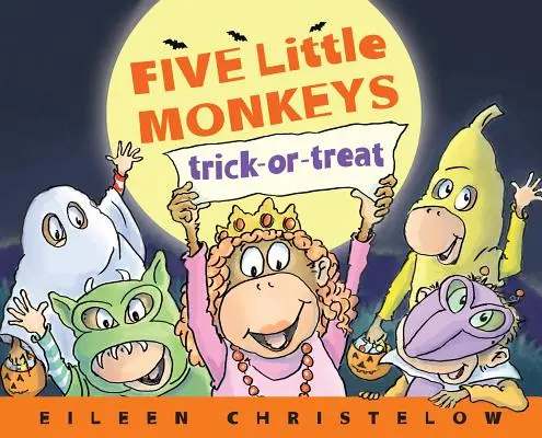 Cinci maimuțuțe își fac de cap - Five Little Monkeys Trick-Or-Treat