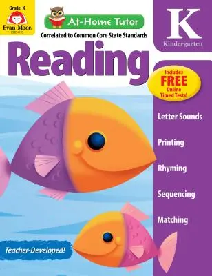 At Home Tutor Lectura, clasa K - At Home Tutor Reading, Grade K