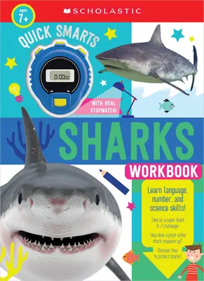 Quick Smarts Sharks Carte de lucru: Scholastic Early Learners (Carte de lucru) - Quick Smarts Sharks Workbook: Scholastic Early Learners (Workbook)