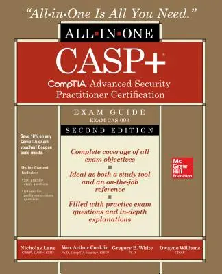 Casp+ Comptia Advanced Security Practitioner Certification All-In-One Exam Guide, ediția a doua (Exam Cas-003) - Casp+ Comptia Advanced Security Practitioner Certification All-In-One Exam Guide, Second Edition (Exam Cas-003)