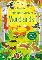 Primele abțibilduri Little First Woodlands - Little First Stickers Woodlands