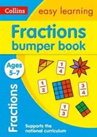 Fracții Bumper Book Ages 5-7 - Ideal pentru învățarea acasă - Fractions Bumper Book Ages 5-7 - Ideal for Home Learning