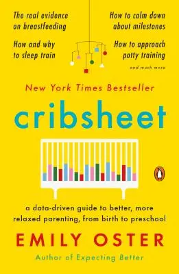 Cribsheet: Un ghid bazat pe date pentru un parenting mai bun și mai relaxat, de la naștere până la grădiniță - Cribsheet: A Data-Driven Guide to Better, More Relaxed Parenting, from Birth to Preschool