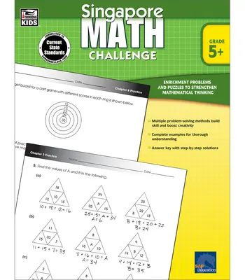 Singapore Math Challenge, clasele 5 - 8 - Singapore Math Challenge, Grades 5 - 8