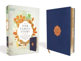 Niv, Biblia Povestea familiei noastre, pânză peste carton, marină, ediția Red Letter, imprimare confortabilă: Captează moștenirea generației tale cu activități care creează amintiri - Niv, Our Family Story Bible, Cloth Over Board, Navy, Red Letter Edition, Comfort Print: Capture Your Generation's Legacy with Memory-Creating Activiti