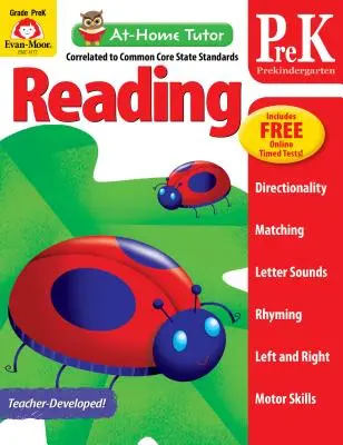 At Home Tutor Reading, Grade Pre-K