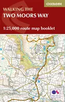 Broșura cu hărți Two Moors Way - 1:25.000 OS Route Mapping - Two Moors Way Map Booklet - 1:25,000 OS Route Mapping