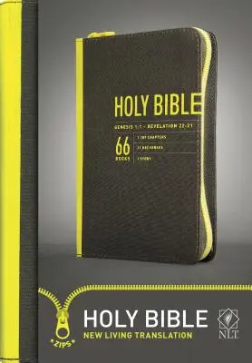 Biblie compactă-NLT-închidere cu fermoar - Compact Bible-NLT-Zipper Closure