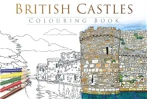 Cartea de colorat Castele britanice - British Castles Colouring Book