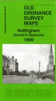 Nottingham (Arnold & Daybrook) 1899 - Nottinghamshire Foaie 38.06 - Nottingham (Arnold & Daybrook) 1899 - Nottinghamshire Sheet 38.06
