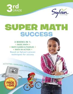 3rd Grade Jumbo Math Success Workbook: 3 cărți în 1-Basic Math, Math Games and Puzzles, Math in Action; Activities, Exercises, and Tips to Help Catch - 3rd Grade Jumbo Math Success Workbook: 3 Books in 1--Basic Math, Math Games and Puzzles, Math in Action; Activities, Exercises, and Tips to Help Catch