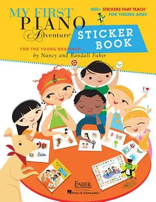 Cartea de autocolante My First Piano Adventure - My First Piano Adventure Sticker Book