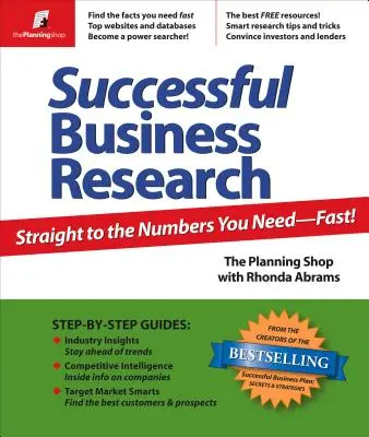 Cercetare de succes în afaceri: Direct la cifrele de care aveți nevoie - rapid! - Successful Business Research: Straight to the Numbers You Need - Fast!