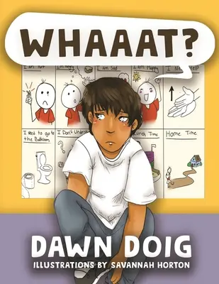 Whaaat?: Celebrează provocările și succesele unui copil mic care încearcă să înțeleagă o limbă nouă într-o țară nouă. - Whaaat?: Celebrate the challenges and successes of a young child trying to understand a new language in a new country.