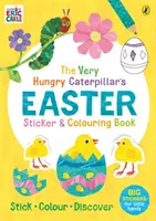 Cartea de colorat și autocolante de Paște a Very Hungry Caterpillar - Very Hungry Caterpillar's Easter Sticker and Colouring Book