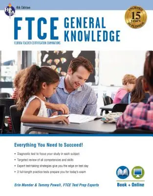 FTCE General Knowledge 4th Ed., Carte + Online - FTCE General Knowledge 4th Ed., Book + Online