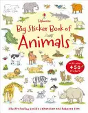 Carte mare de autocolante cu animale - Big Sticker Book of Animals