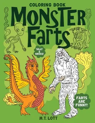 Cartea de colorat Monster Farts - Monster Farts Coloring Book