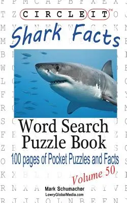 Circle It, Informații despre rechini, Căutare în cuvinte, Carte puzzle - Circle It, Shark Facts, Word Search, Puzzle Book