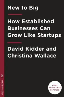 New to Big: How Companies Can Create Like Entrepreneurs, Invest Like Vcs, and Install a Permanent Operating System for Growth