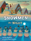 Oameni de zăpadă la noapte Lap Board Book - Snowmen at Night Lap Board Book