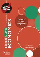 Trebuie să știți: Edexcel A-level Economics - Need to Know: Edexcel A-level Economics