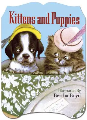 Carte în formă de pisoi și cățeluși - Kittens and Puppies Shaped Book