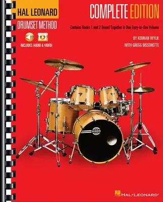 Hal Leonard Drumset Method - Ediție completă: Cărțile 1 & 2 cu video și audio - Hal Leonard Drumset Method - Complete Edition: Books 1 & 2 with Video and Audio