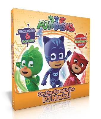În mișcare cu Pj Masks! Into the Night to Save the Day!; Owlette Gets a Pet; Pj Masks Make Friends!; Super Team; Pj Masks and the Dinosaur!; S - On the Go with the Pj Masks!: Into the Night to Save the Day!; Owlette Gets a Pet; Pj Masks Make Friends!; Super Team; Pj Masks and the Dinosaur!; S