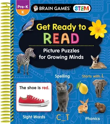 Brain Games Stem - Pregătește-te să citești: Puzzle-uri cu imagini pentru minți în creștere - Brain Games Stem - Get Ready to Read: Picture Puzzles for Growing Minds