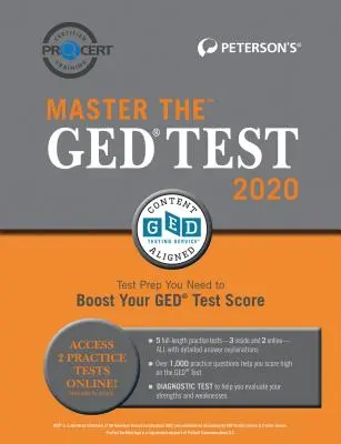 Master examen GED 2020 - Master the GED Test 2020