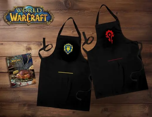 World of Warcraft: Set cadou cu cartea de bucate oficială [cu șorț] - World of Warcraft: The Official Cookbook Gift Set [With Apron]