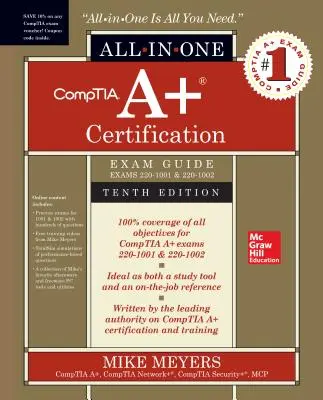 Comptia A+ Certification All-In-One Exam Guide, ediția a zecea (examenele 220-1001 și 220-1002) - Comptia A+ Certification All-In-One Exam Guide, Tenth Edition (Exams 220-1001 & 220-1002)