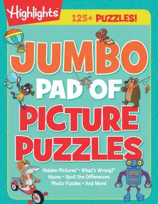 Blocul Jumbo de puzzle-uri cu imagini - Jumbo Pad of Picture Puzzles