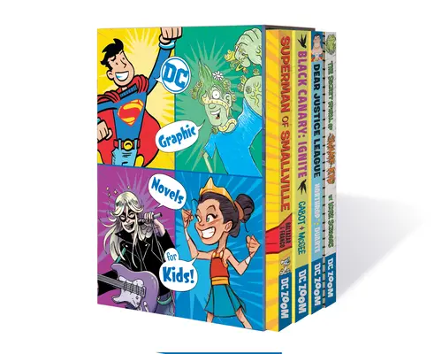 DC Graphic Novels pentru copii Box Set 4 - DC Graphic Novels for Kids Box Set 4