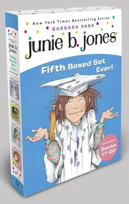 Junie B. Jones Al cincilea boxed set vreodată! Cărțile 17-20 [Cu abțibilduri de colecție] - Junie B. Jones Fifth Boxed Set Ever!: Books 17-20 [With Collectible Stickers]