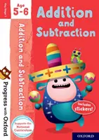 Progres cu Oxford: Adunări și scăderi 5-6 ani - Progress with Oxford: Addition and Subtraction Age 5-6