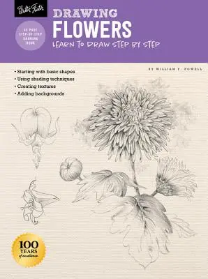 Desen: Flori cu William F. Powell: Învață să desenezi pas cu pas - Drawing: Flowers with William F. Powell: Learn to Draw Step by Step