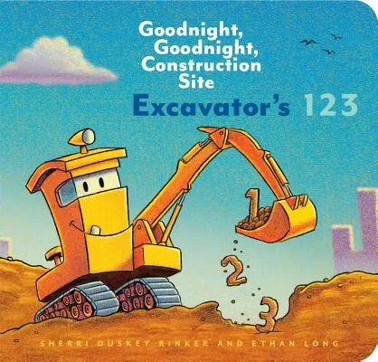 Excavator's 123: Noapte bună, noapte bună, șantier de construcții (cărți de numărat pentru copii, cărți de învățat să numere, carte de noapte bună) - Excavator's 123: Goodnight, Goodnight, Construction Site (Counting Books for Kids, Learning to Count Books, Goodnight Book)