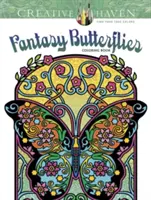 Carte de colorat Creative Haven Fantasy Butterflies - Creative Haven Fantasy Butterflies Coloring Book