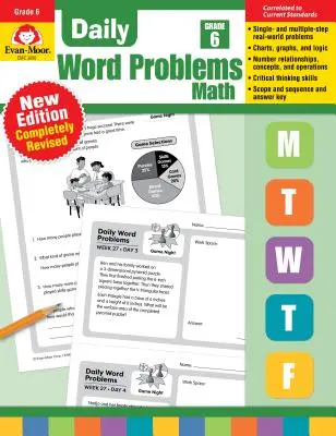 Daily Word Problems, Grade 6