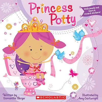 Prințesa Potty [Cu autocolant(e) și Punch-Out(e)] - Princess Potty [With Sticker(s) and Punch-Out(s)]