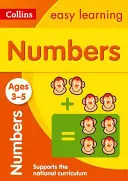 Numere 3-5 ani - Ideal pentru învățarea acasă - Numbers Ages 3-5 - Ideal for Home Learning
